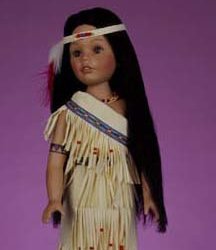 Angie Black acrylic wig