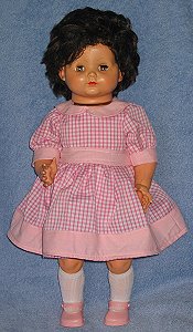 1950's Pink Cotton Dress (Front)