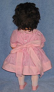 1950's Pink Cotton Dress (Back)