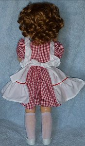 1950's Red Gingham Dress (Back)