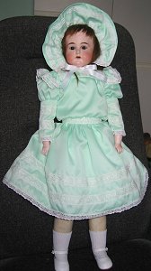 Green 1897 Dress