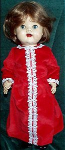 Red Velvet Dress