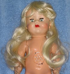 Denise Pale Blonde acrylic wig