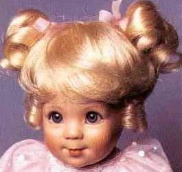 Kitty Pale Blonde acrylic wig