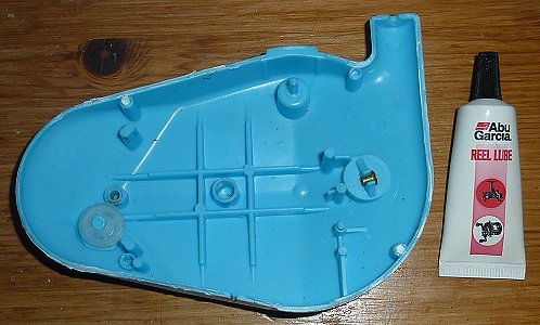 Clean parts and lubricate the bearing parts