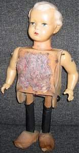 Male doll before