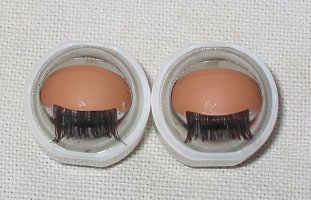 Choose eyes that match in lid colour and lash colour & shape
