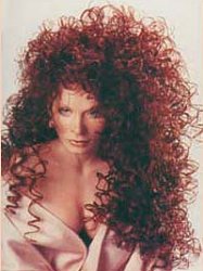 Stormy Weather Burgundy Red acrylic wig